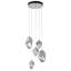 Luminaire suspendu géométrique à 5 lumières Chrysalis-88501545-88501546-88501547