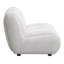 Fauteuil Manilla, lin blanc ivoire