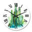 Horloge murale traditionnelle Green High Spiky Cactus-1605361921