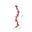 6'' Solid Colour Shatterproof Holiday Shaped Ornament