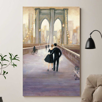 «Bridge to NY V», reproduction de peinture acrylique sur toile