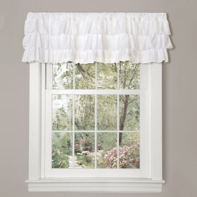 Belle Ruffled Window Valance