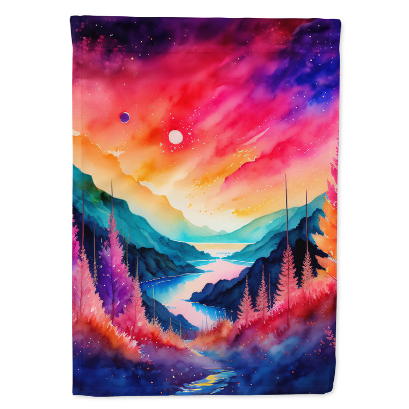 Drapeau de maison en polyester à double face H 40 po x l 28 po