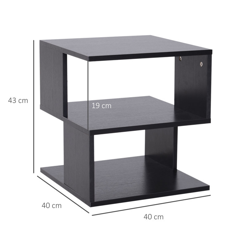 End Table, Black