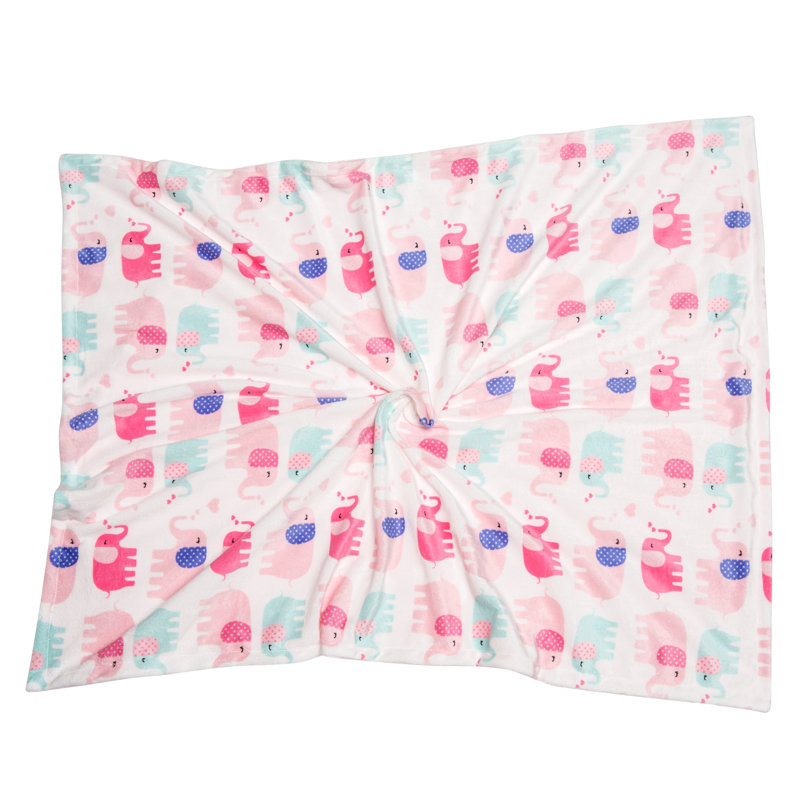 Couverture pour bébé Nehemiah, Rose