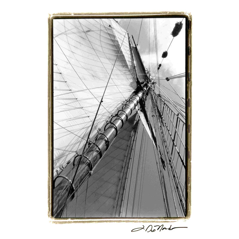 Mettez les voiles II, H 18 po x l 12 po