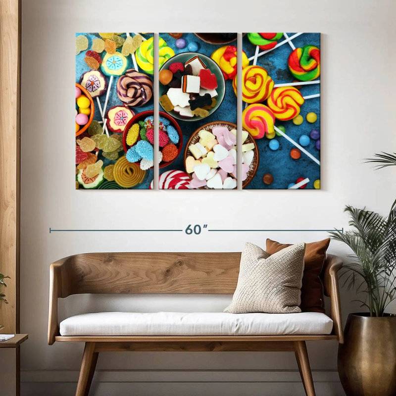 Candy Party, 32" H x 50" W