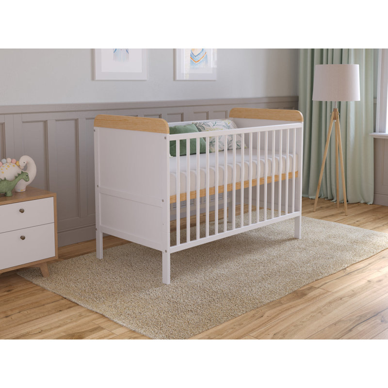 Thorgunn Cot Bed, White/Pine