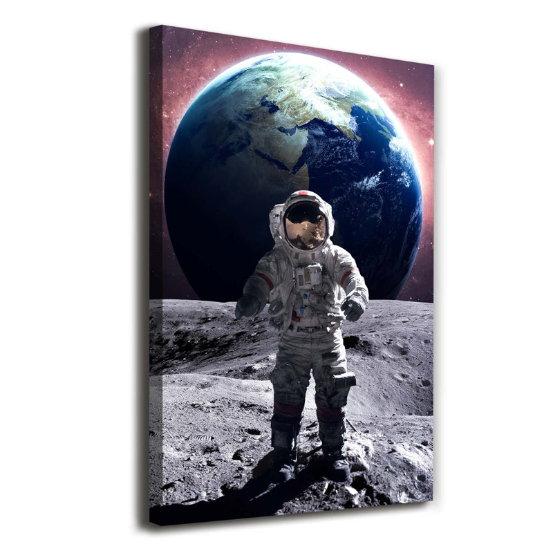 Astronaut - Wrapped Canvas Print