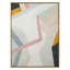 Abstract Collage 2 Framed Print Canvas