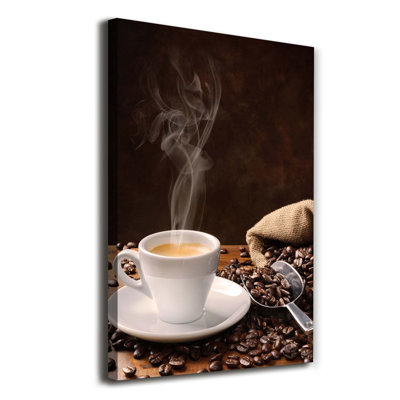 Cup Of Coffee - Wrapped Canvas Print