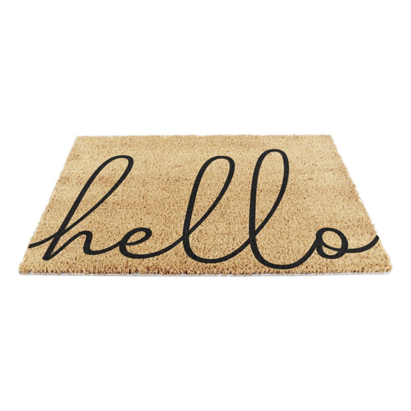 Bettencourt Kitchen Mat, Black/Yellow
