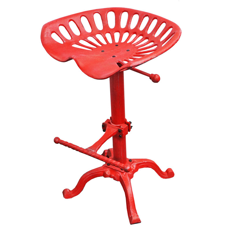 Tabouret Sublette, Rouge