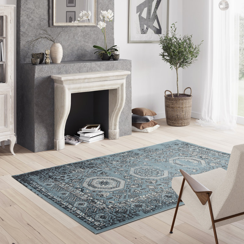 Veta Oriental Area Rug, Rectangle 120 x 170cm