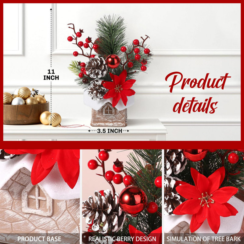 Tabletop Artificial Mini Christmas Tree