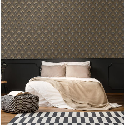 Sublime Art Deco Geometric Wallpaper