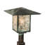 Seneca Lotus Leaf and Dragonfly Lantern Head