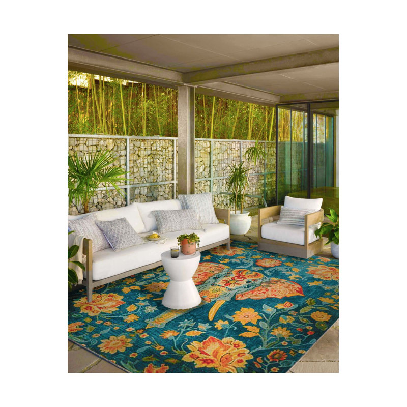Tapis décoratif lavable à la machine moderne Paris, Sous-tapis rectangulaire de 3 pi 3 po x 4 pi 11 po