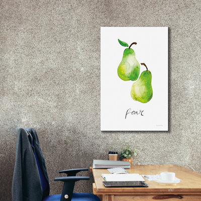 «Epears Graffiti», art mural sur toile «Pears» par Mercedes Lopez