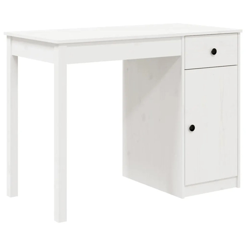 Kitina Solid Wood, White