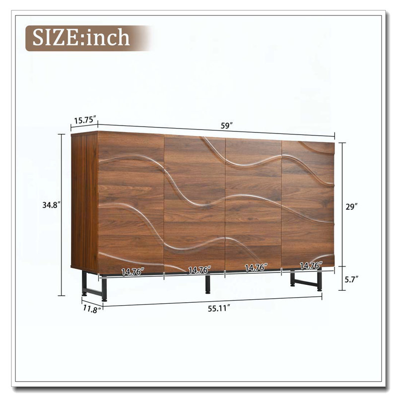 Armoire 4 portes
