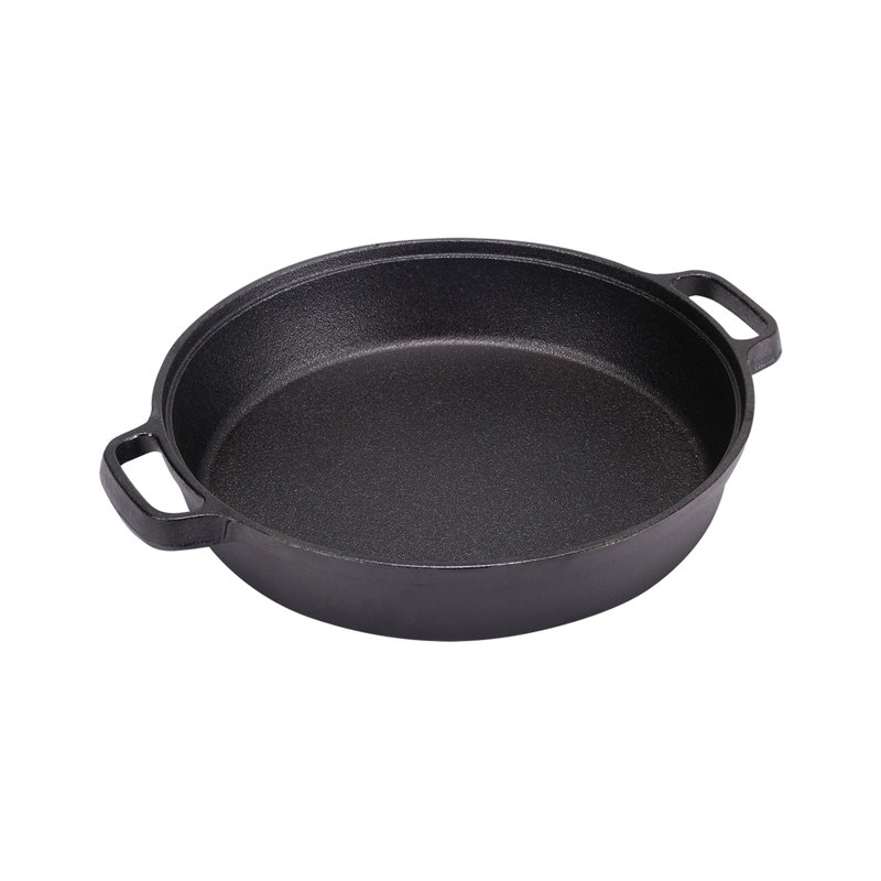 Cast Iron Skillet with Double Handles