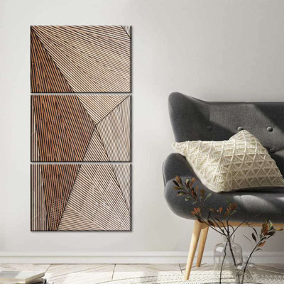 Architecture, structure en bois, 3 pièces