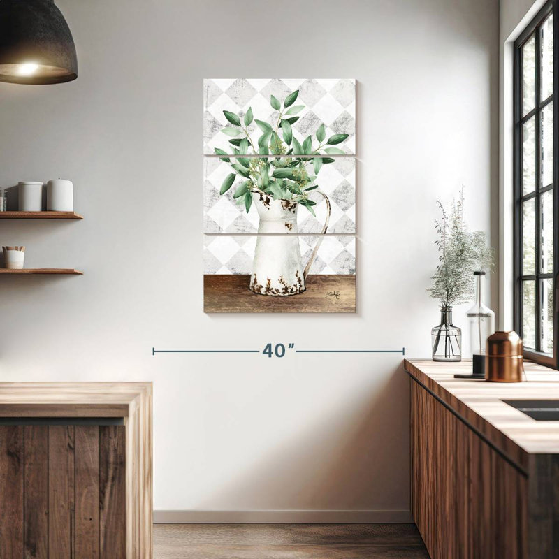 Pichet Harnek Eucalyptus, H 38 po x l 24 po
