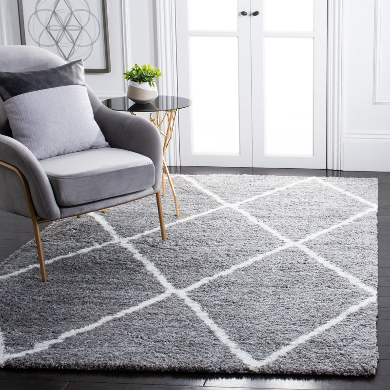 Tapis à poils longs Poulsen, Rectangle 5 pi 5 po x 7 pi 7 po