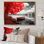 Red Lake Dockside Serenity - Lake House Cottage, reproduction d'art