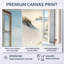 «Window to the Beach - Coastal Window», reproduction d'art sur toile plage-86809931-86809934-119183536