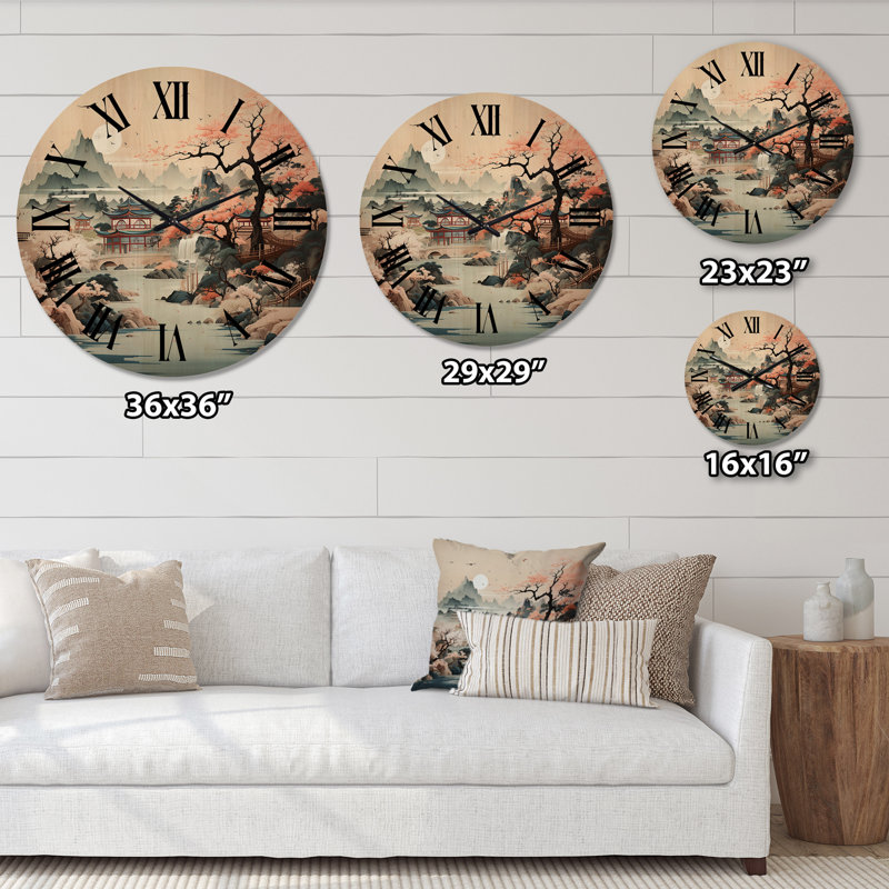 Horloge murale Megyn, Très grand