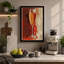 Celebration in Gold Art Deco - Wrapped Canvas-2050590724-2050590725