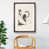 Walnut Framed