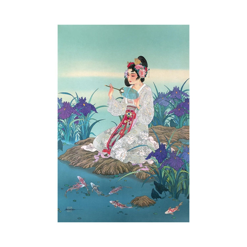 Beauty Of The Ages - Painting on Canvas, Wrapped Canvas, 30.48 cm H x 45.72 cm W