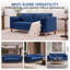 Ensemble de canapé de salon 2 pièces Mid-Century -1244336832