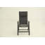 Ensemble de 2 chaises de patio pliantes en tissu textilène rembourré