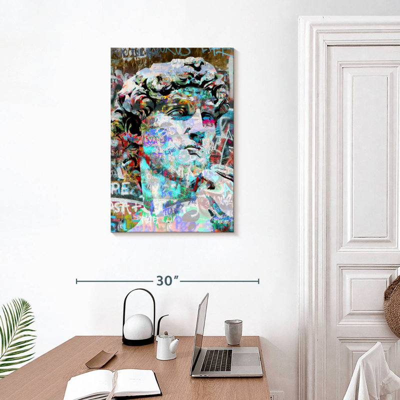 Leisha David Heavy Graffiti, 30" H x 20" W