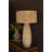 Kalalou Raffia Table Lamp With Shade
