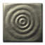 Water 3" x 3" Metal Decorative Tile Insert-71050058