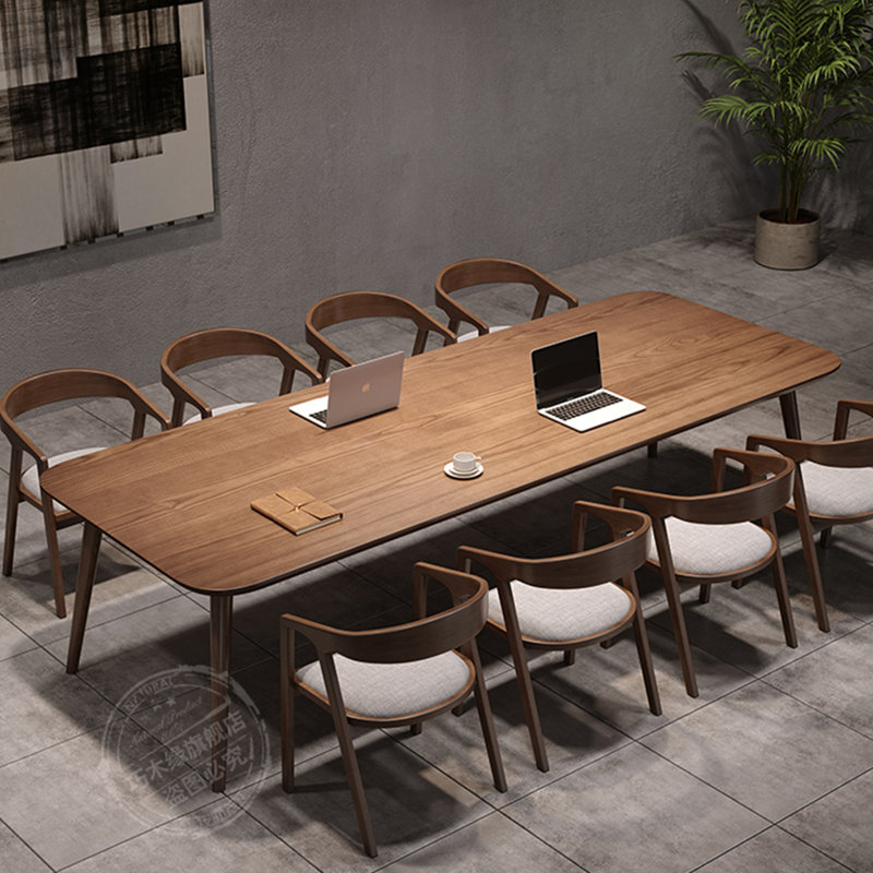 Table de conférence 102,36 po, H 29,53 po x l 102,36 po x P 39,37 po