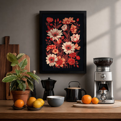 Garden At Dusk Botanical - Print