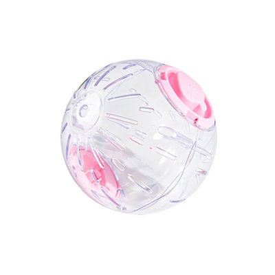 Plasti c Clear Exercise Ball Clear Exercise Ball For Hamsters With Ventilation Holes Turn Lock Closure No Tools Needed