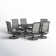 Alyah Rectangular 6 - Person 60.2" Long Dining Set