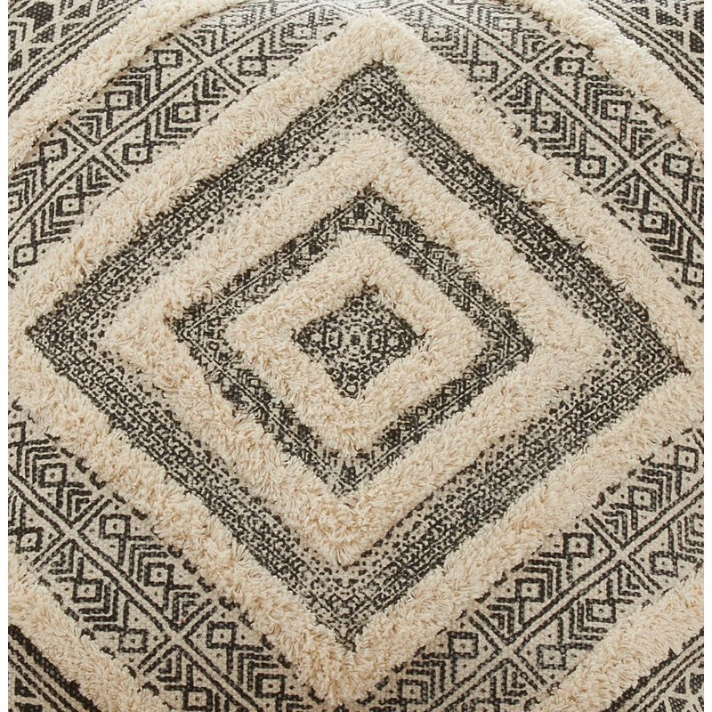 Housse de coussin en coton Aidy, Polyester/ Bourre en polyester