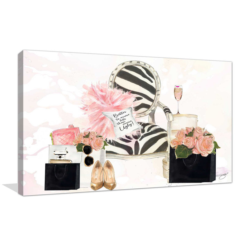 Arive Late (Horizontal) par By Jodi - impression, Toile tendue, H 28 po x l 48 po x P 1,5 po
