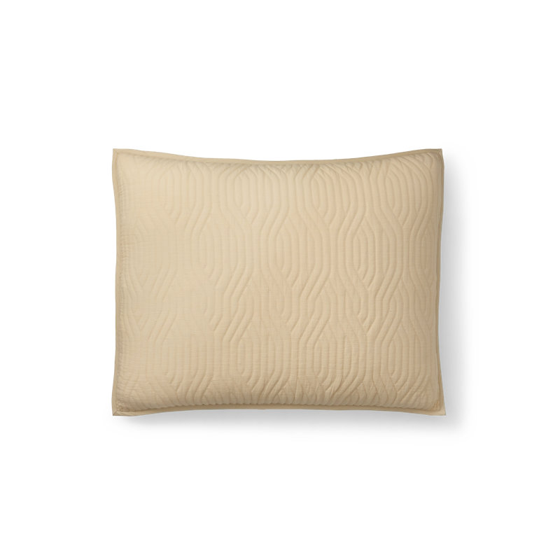 Taie décorative standard Wiley brun clair, Brun clair, Taie décorative standard