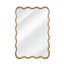 Miroir décoratif rectangulaire en bois massif de 24 po x 36 po couleur bois naturel naturel, pour chambre à coucher, salle de bain, salon, entrée-501782853-501782854