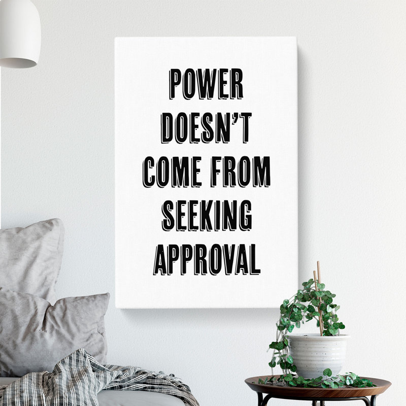 Seeking Approval - Wrapped Canvas, 91cm H x 60cm W x 3cm D