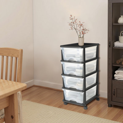 4 Drawer Storage Drawer
